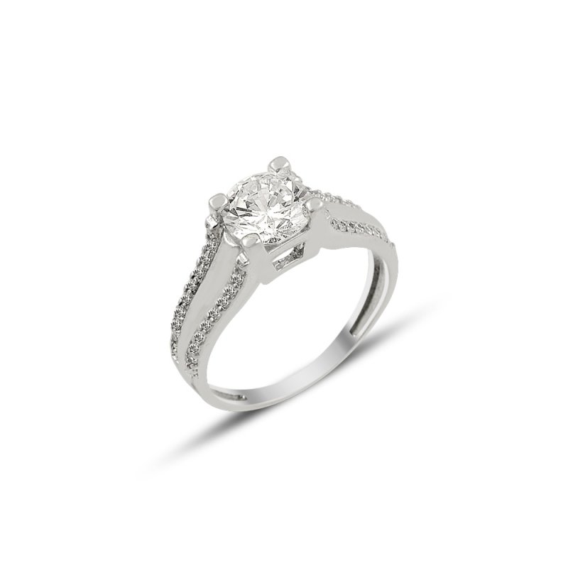CZ Solitaire Ring - R81895