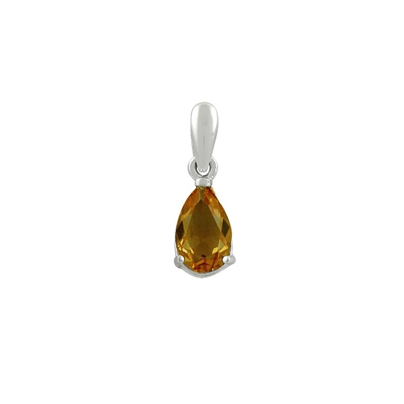 Drop Sultanite Solitaire Pendant - P81719