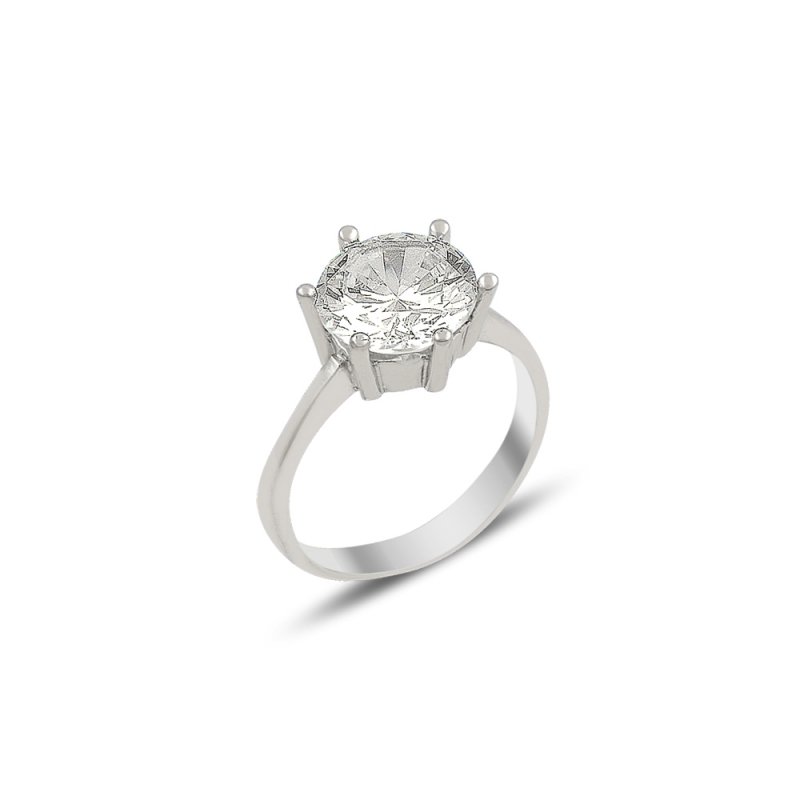 CZ Solitaire Ring - R82027