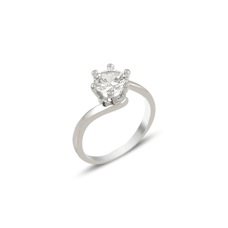 CZ Solitaire Ring - R82030
