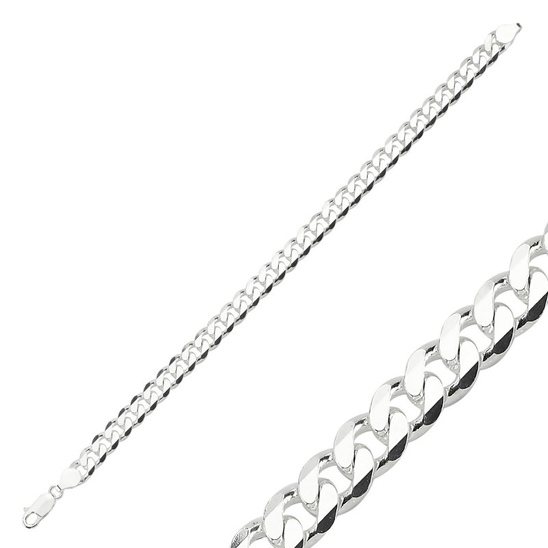 200 Micron Curb Chain Bracelet - CH82373