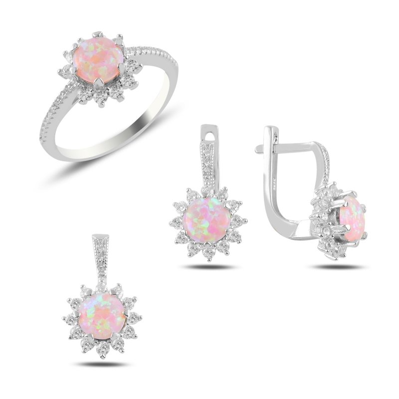 Opal & CZ Set - S100204