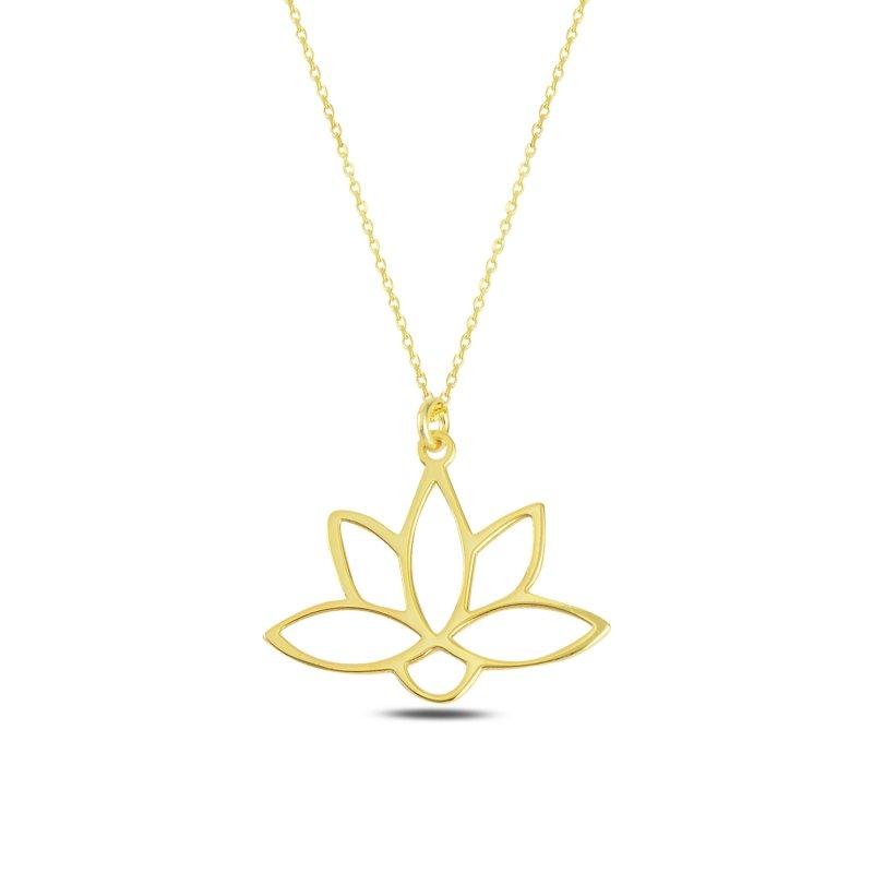 Lotus Flower Necklace - N101017