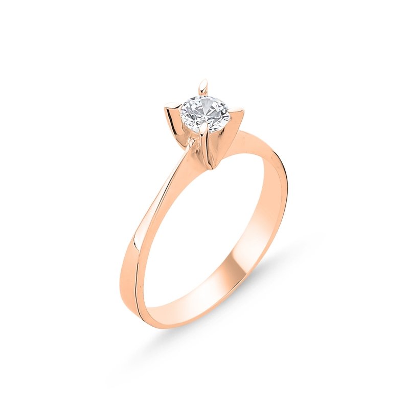 CZ Solitaire Ring - R101181