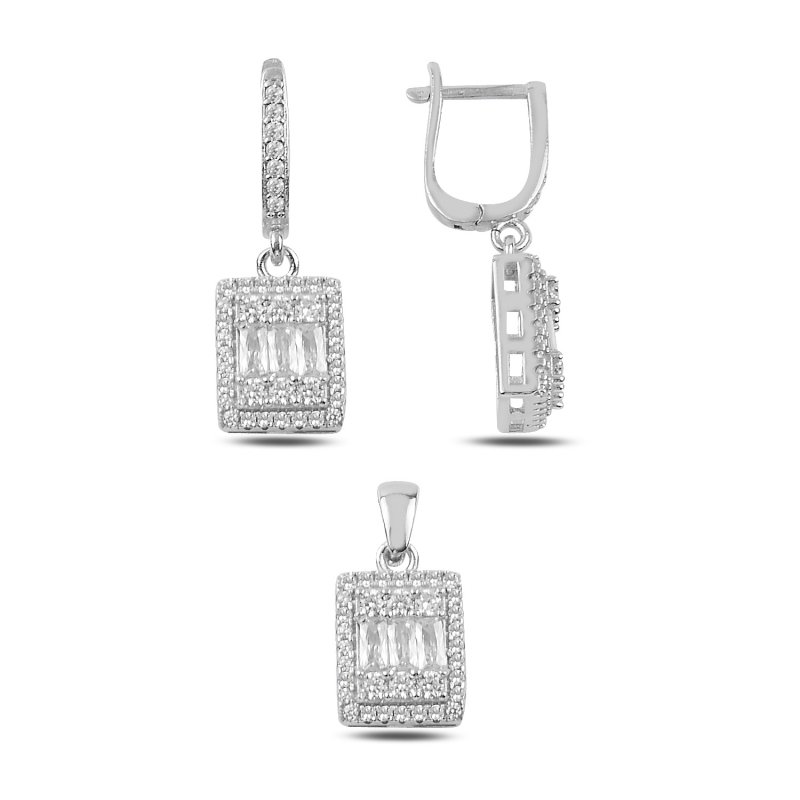 Baguette CZ Set - S101832