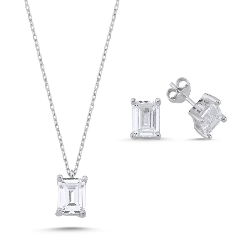Baguette CZ Set - S101846