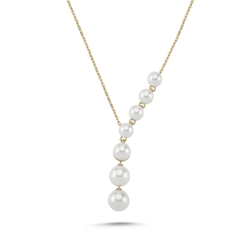 Pearl Dangle Y Necklace - N102211