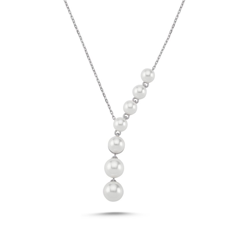Pearl Dangle Y Necklace - N102211