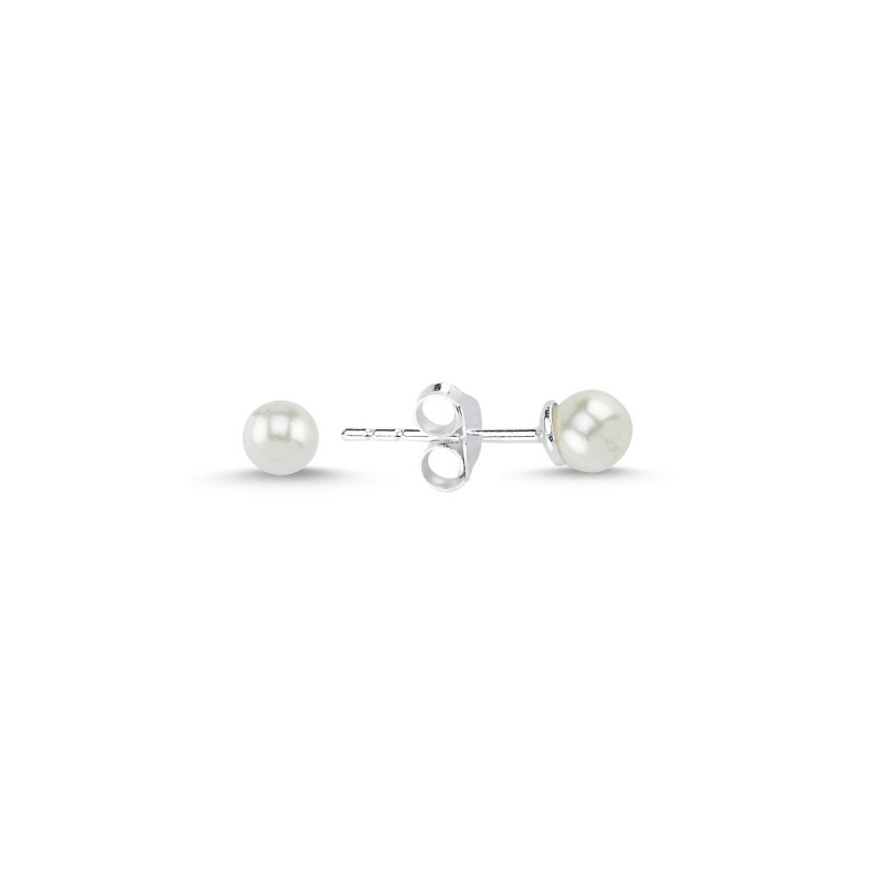 4mm Pearl Stud Earrings - E102484