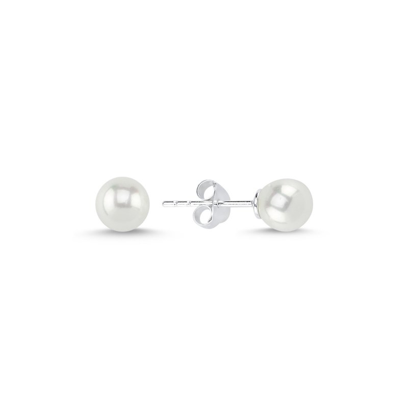 6mm Pearl Stud Earrings - E102486