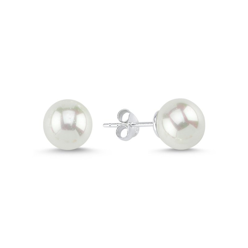 9mm Pearl Stud Earrings - E102489