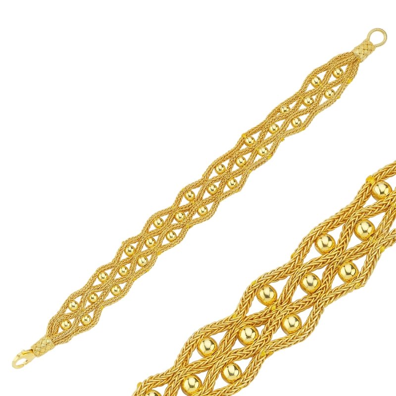 Kazaz Hand Knitted Bracelet - B102562