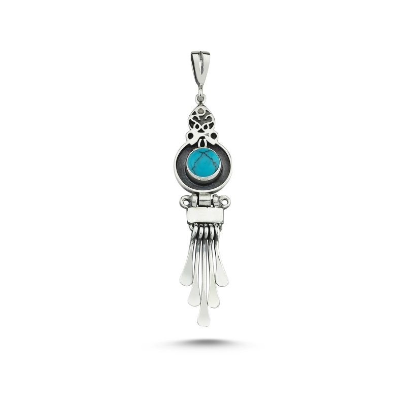 Turquoise Stone Handmade Pendant - P102579