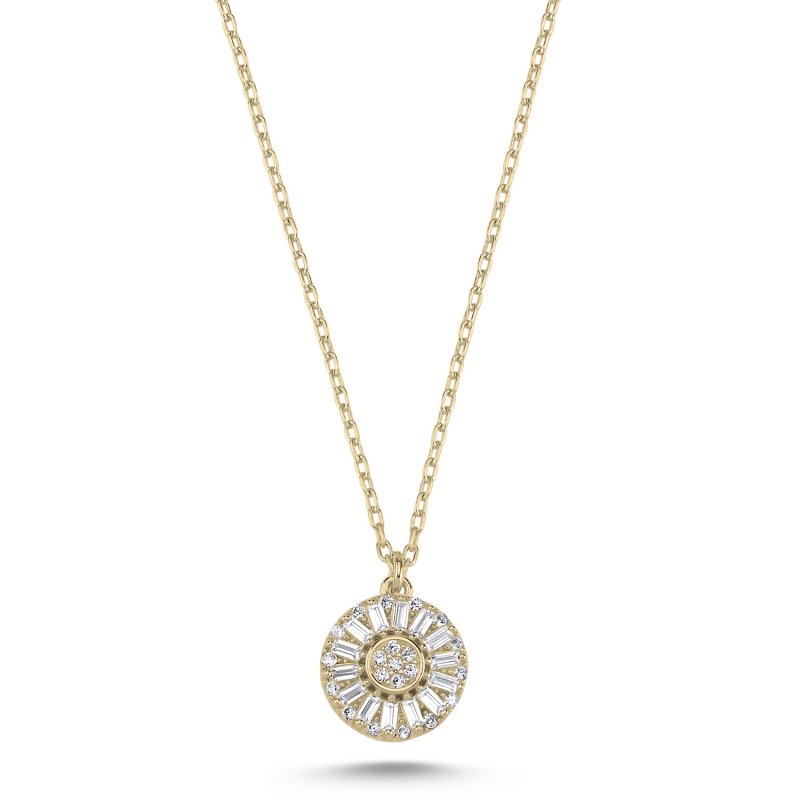 Baguette CZ Necklace - N102595