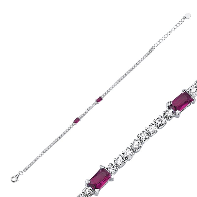 CZ Tennis Bracelet - B102622