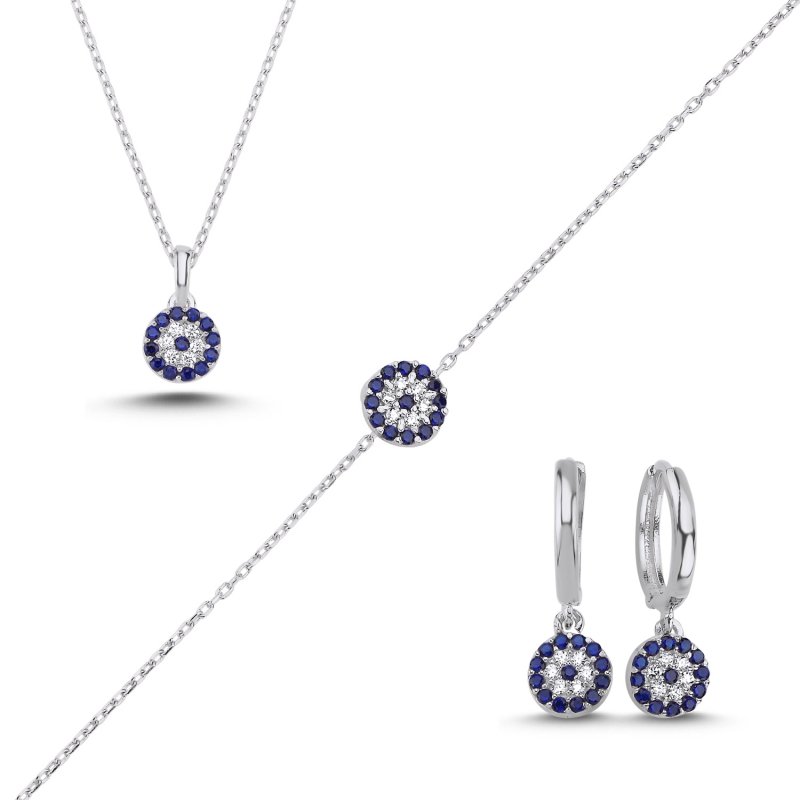Evil Eye CZ Set - S102702