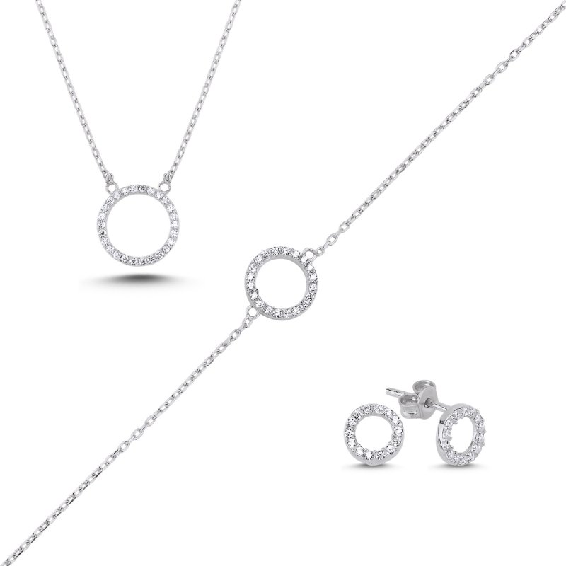 Circle CZ Set - S102703