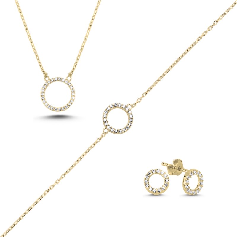 Circle CZ Set - S102703