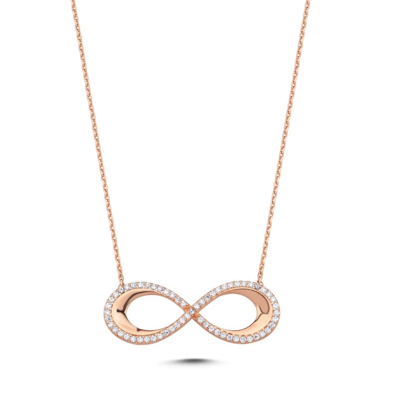 Infinity CZ Necklace - N102822