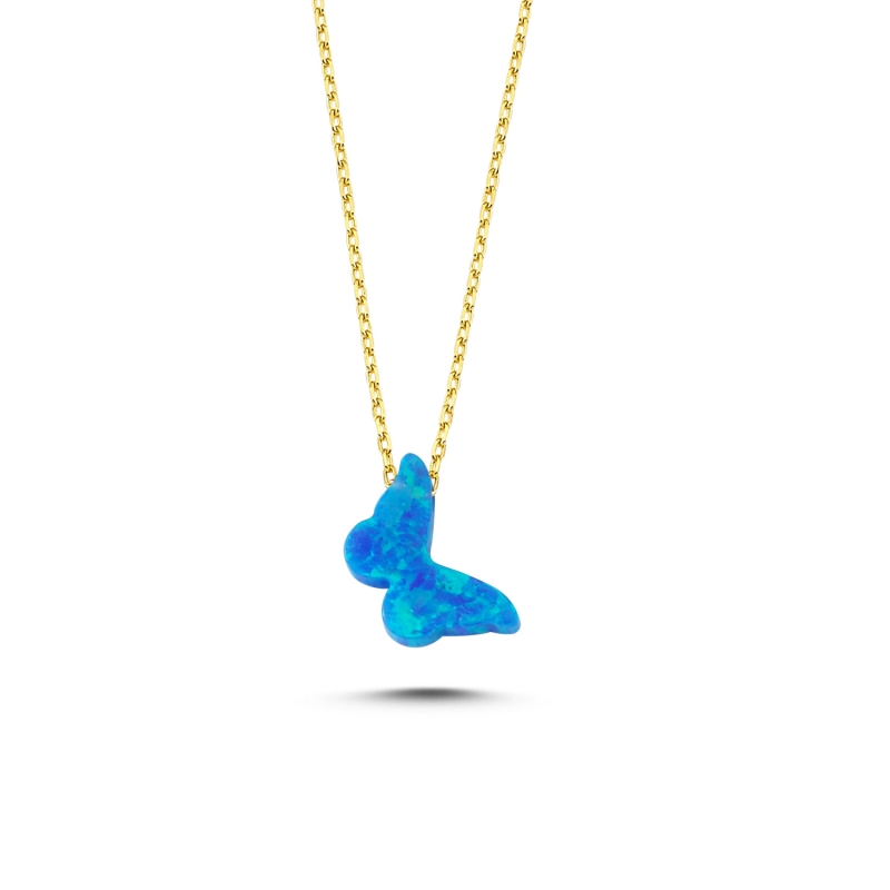 Opal Butterfly Necklace - N103077
