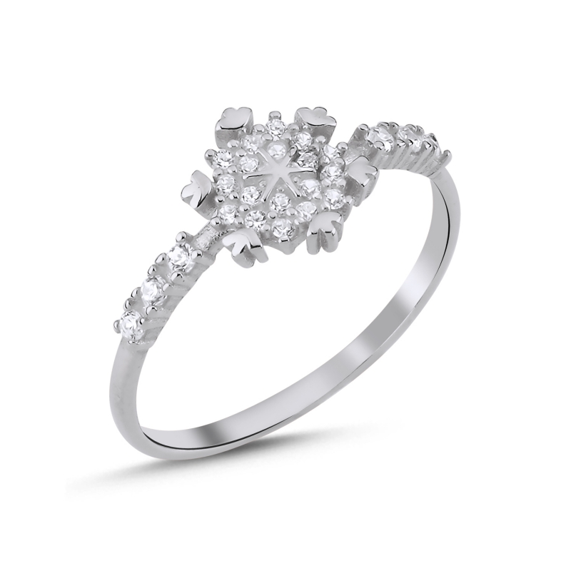 Snowflake CZ Ring - R103122