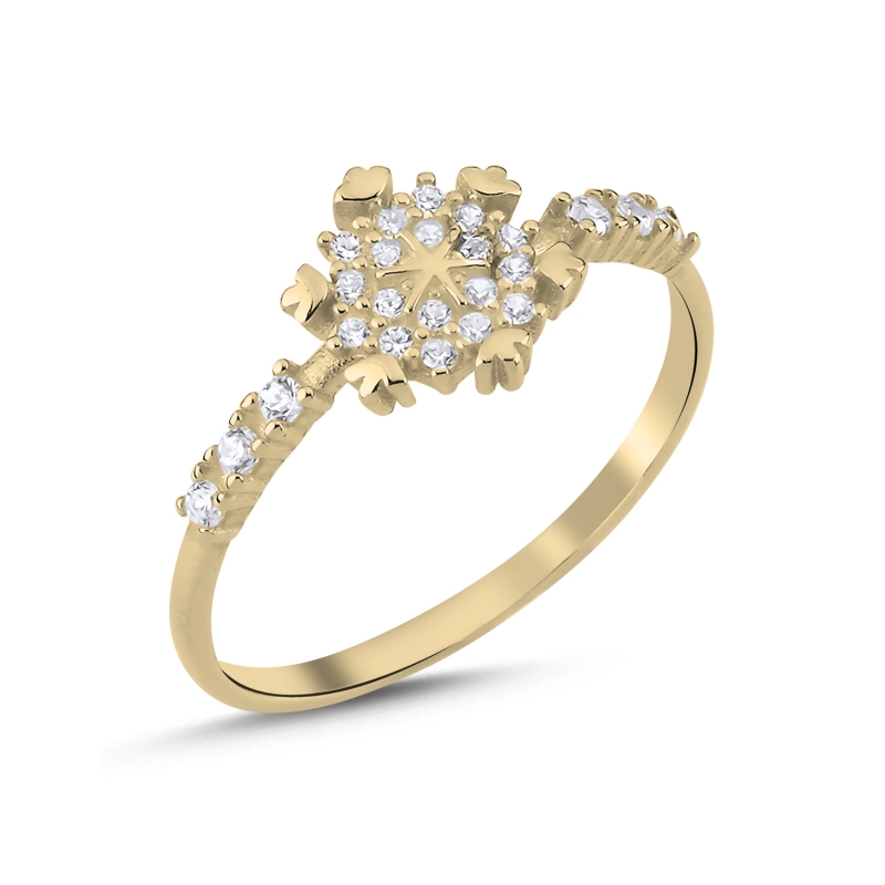 Snowflake CZ Ring - R103123