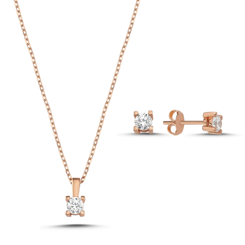 Solitaire 4mm CZ Set - S103146