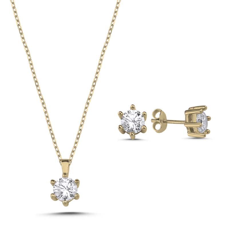 Solitaire 6mm CZ Set - S103157