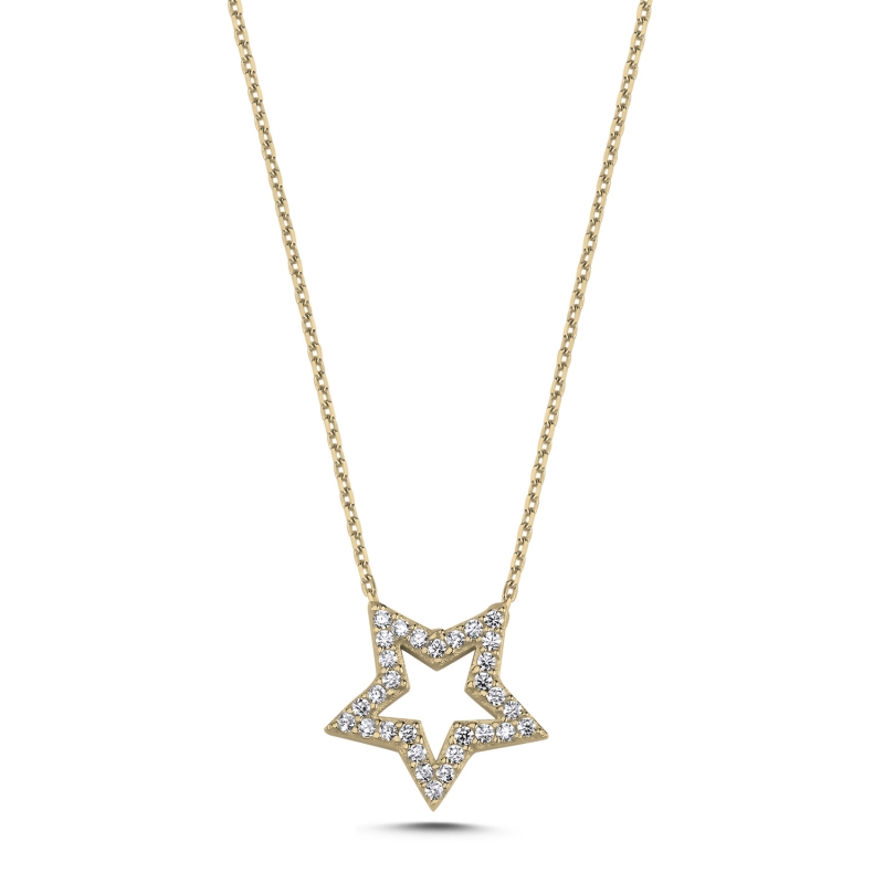 Star CZ Necklace - N103173
