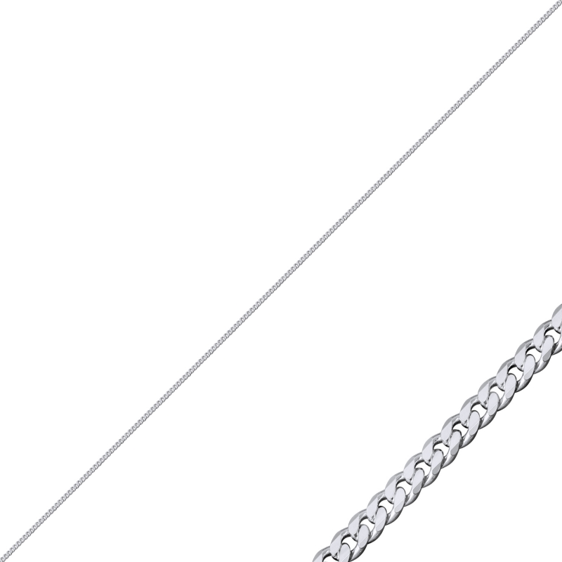 40 Micron Curb Chain Necklace - CH103209