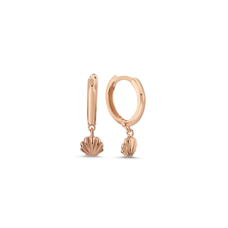 Clam Huggie Hoop Earrings - E103550