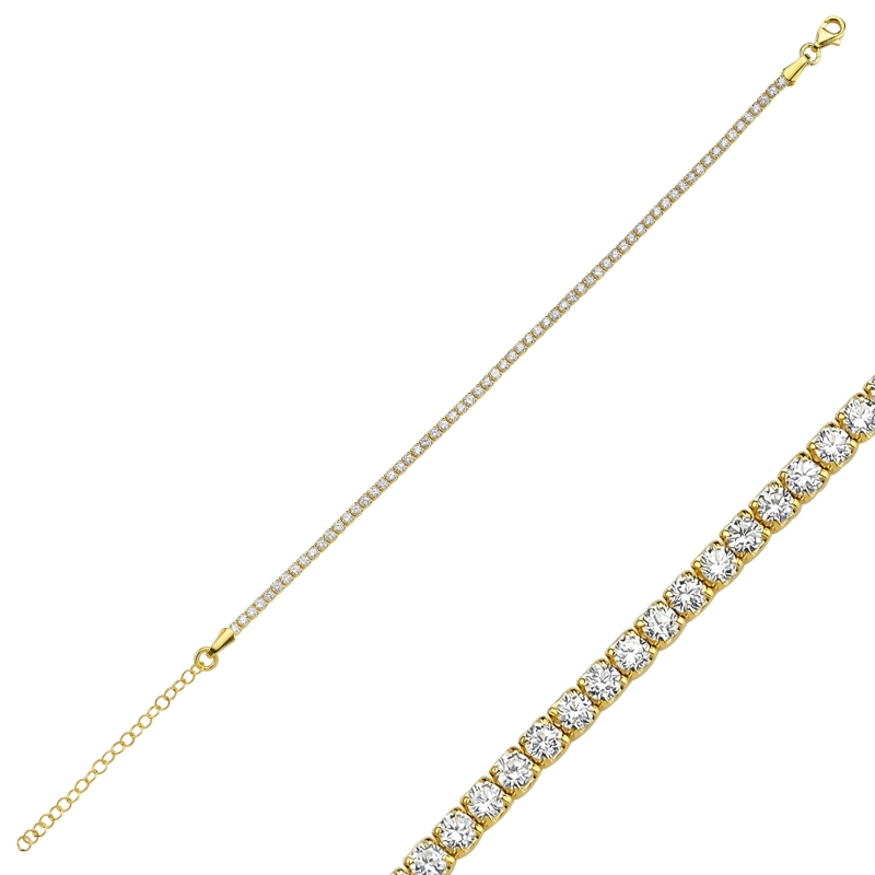 Tennis 2mm CZ Bracelet - B103603