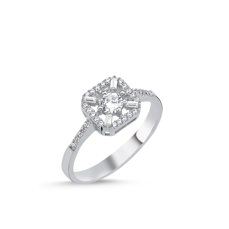 Baguette CZ Ring - R103637