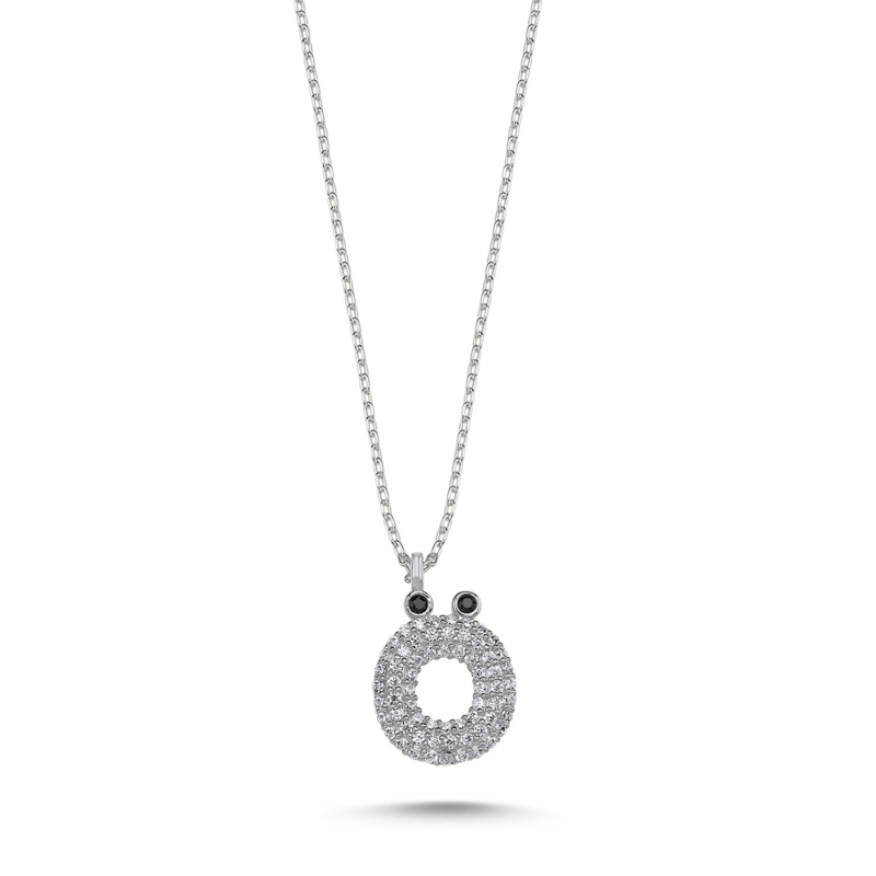 -Ö- Initial CZ Necklace - N103686