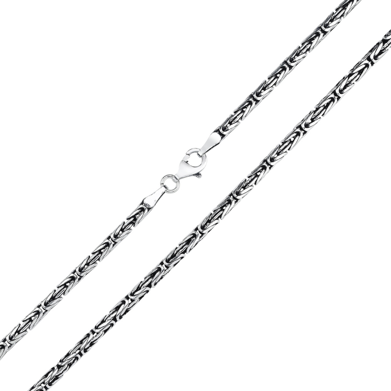 3mm Round King Chain Necklace - CH103729
