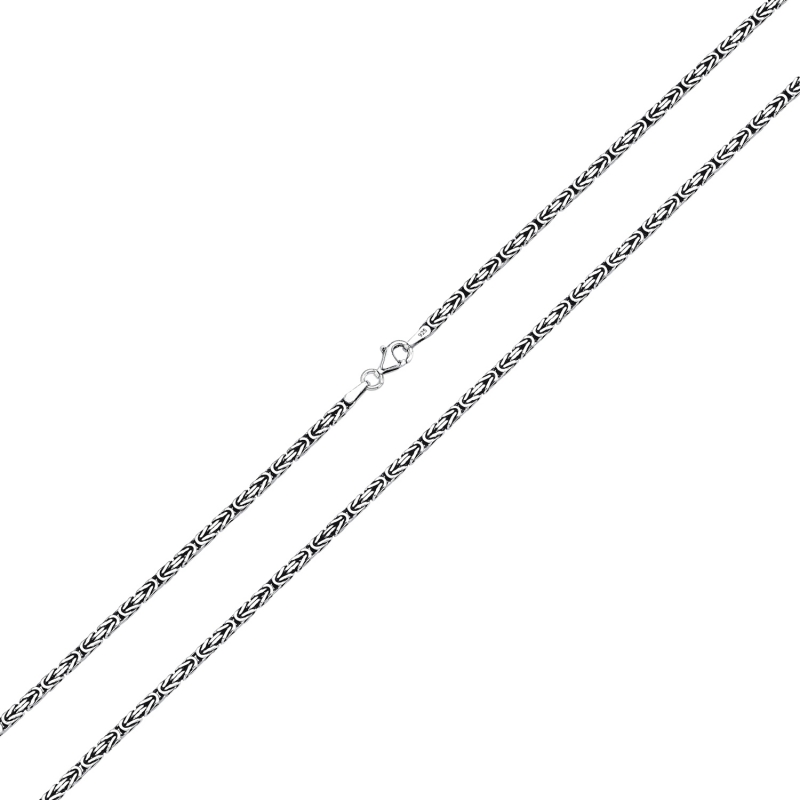 2.5mm Square King Chain Necklace - CH103736