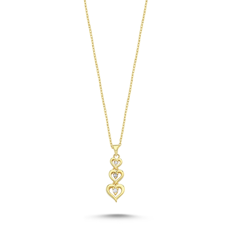 Heart CZ Necklace - N103770