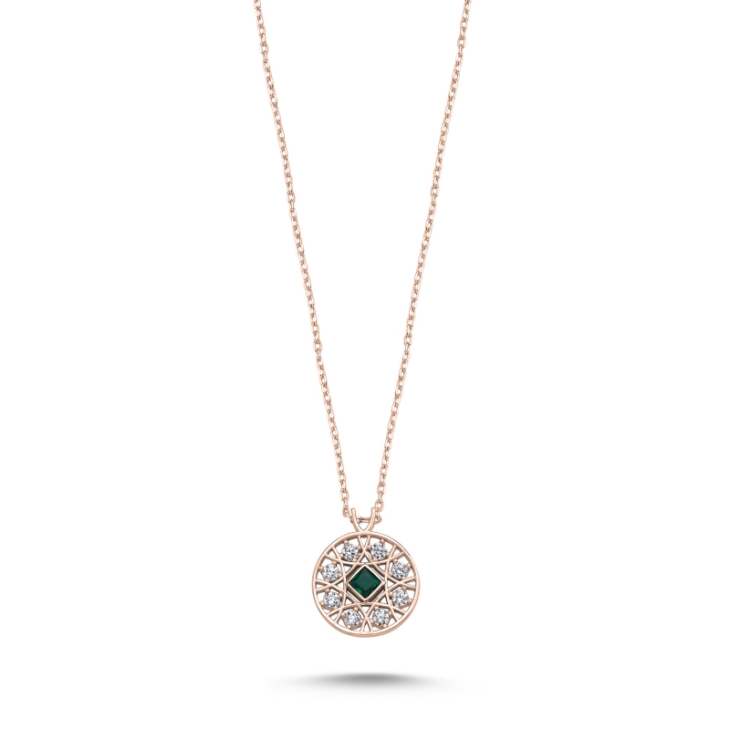 Zirkon Taşlı Kolye - N103771