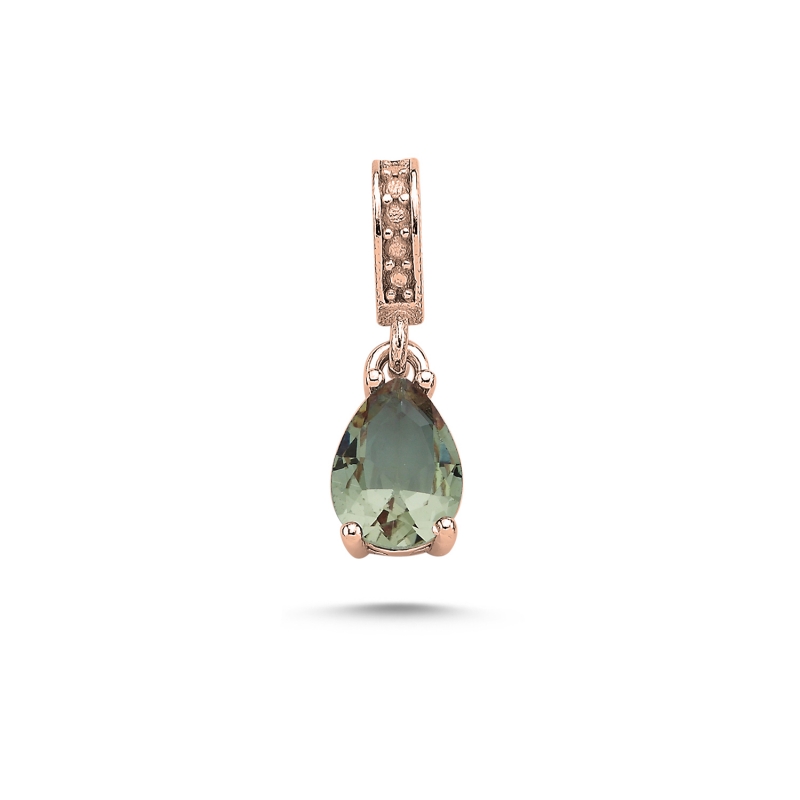 6x8mm Teardrop Zultanite CZ Solitaire Pendant - P103792
