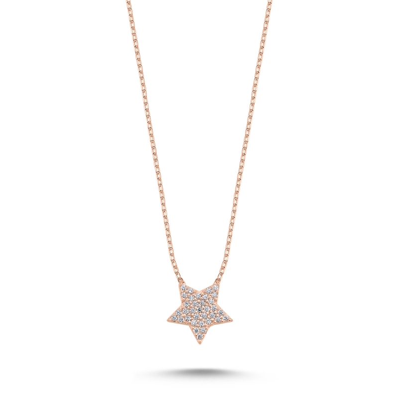 Zirkon Taşlı Yıldız Kolye - N103820