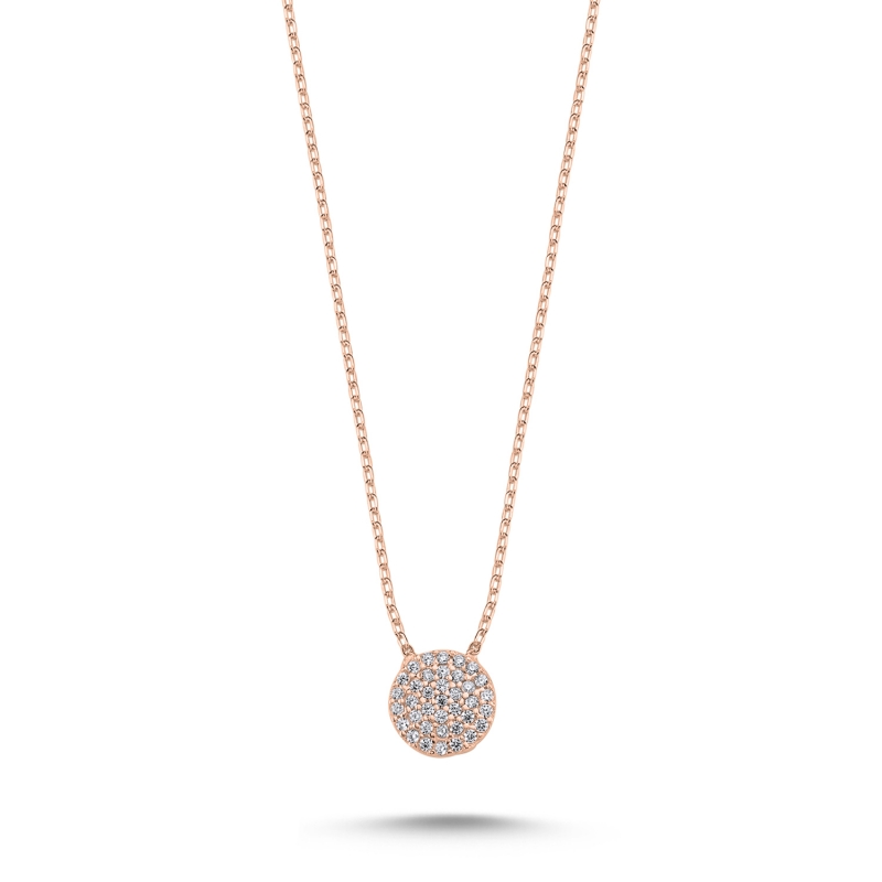 Round CZ Necklace - N103824