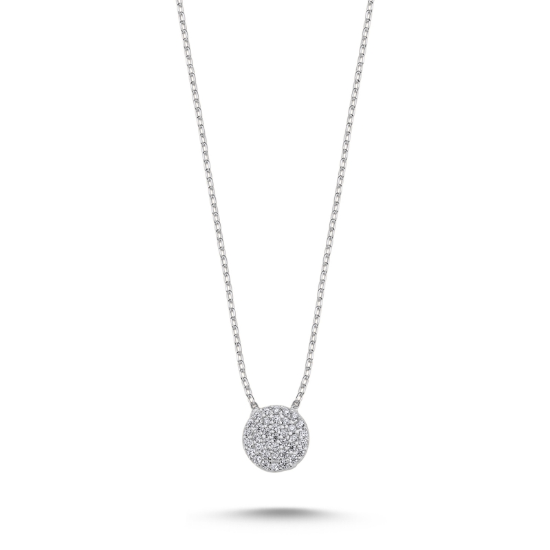 Round CZ Necklace - N103824