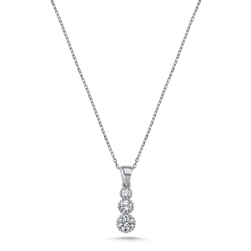 Trickle CZ Necklace - N103833