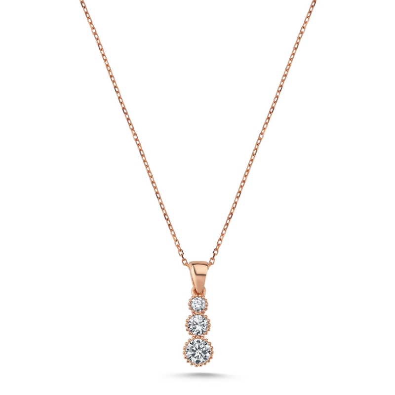 Trickle CZ Necklace - N103833