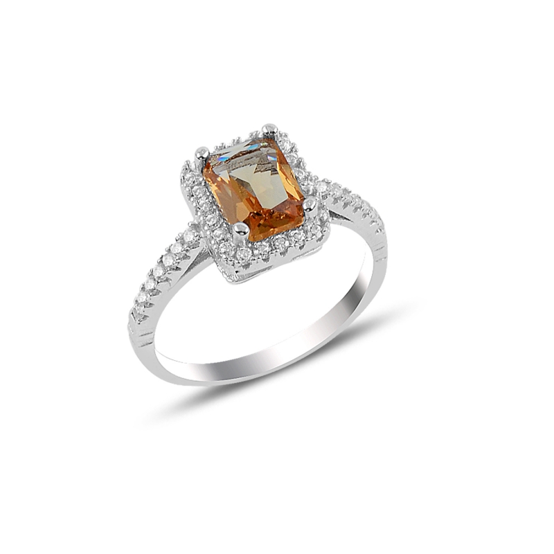 Baguette Zultanite & CZ Ring - R103971