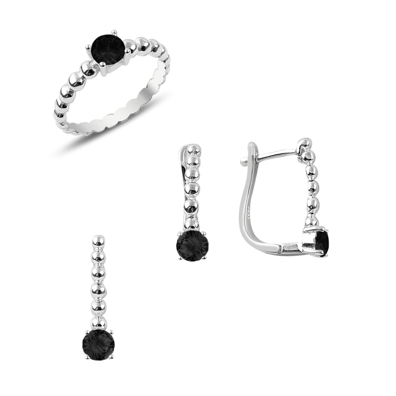 CZ Solitaire Set - S103981