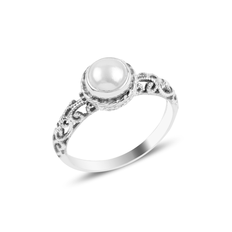 Pearl Solitaire Ring - R103993