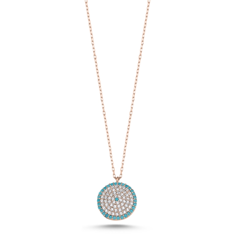 Evil Eye CZ Necklace - N104025