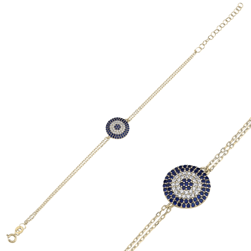 Evil Eye CZ Bracelet - B104032