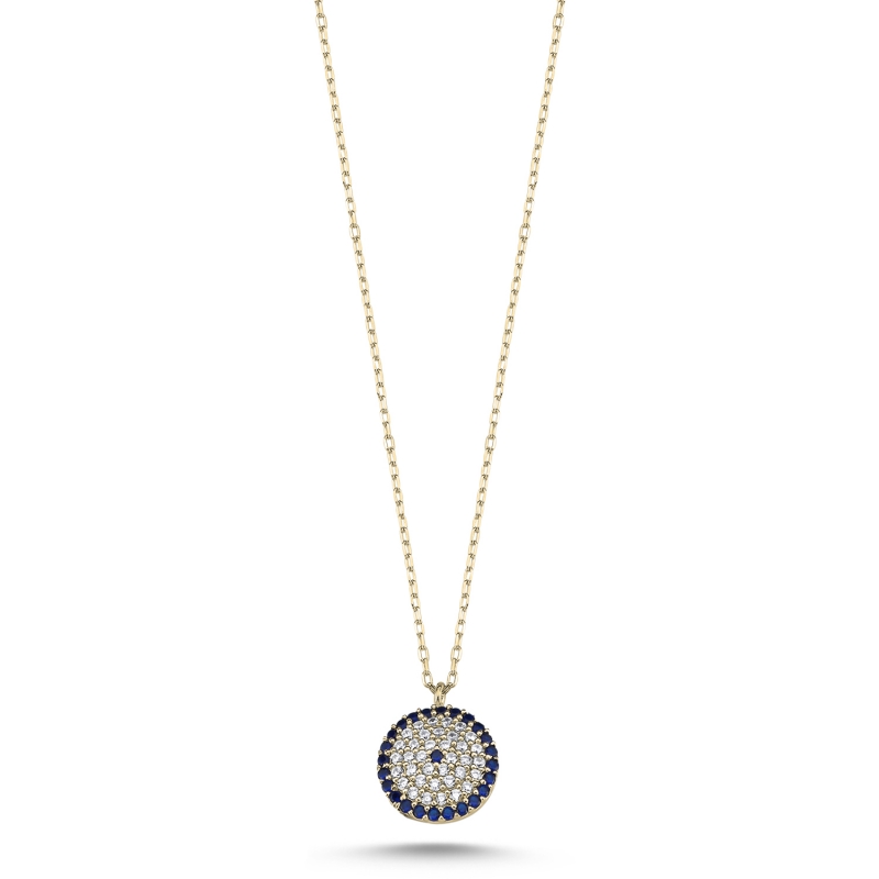 Evil Eye CZ Necklace - N104034